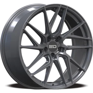 Euro Design – Tech – Gunmetal – 17″x7.5″ 35mm – All weather Wheels – T1775G3567GGM